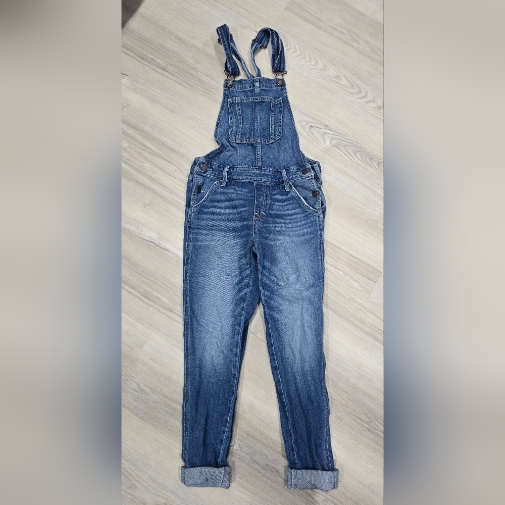 Abercrombie & Fitch Denim Skinny Jean Overalls Size XS